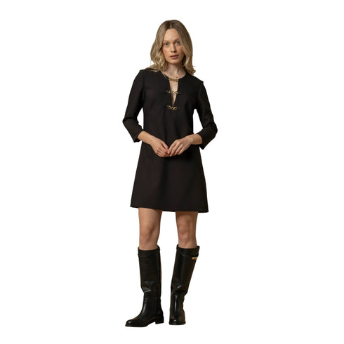 Kocca Abito corto Abito Donna con catene metalliche XS - Francavilla Moda